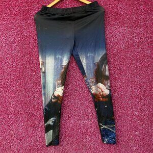 The Crow Movie Eric Draven Graphic Legging Large
